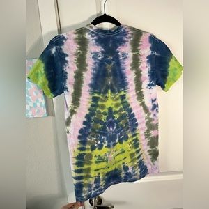 Handmade Tie Dye Tshirt Size Small - Made by TheTalentedTexan - OOAK Alien